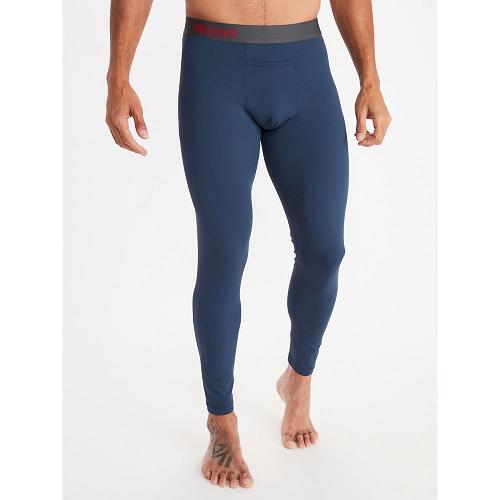 Marmot Polartec Pants - Mens Tights Dark Blue CA1678250 Canada